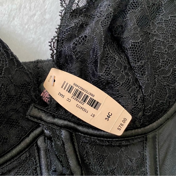 Victoria’s Secret Corset NWT 34C Black - Picture 5 of 6